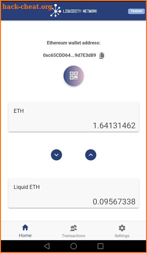 Liquidity Blockchain Wallet - Free Transactions screenshot