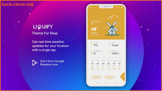LIQUIFY for KLWP screenshot