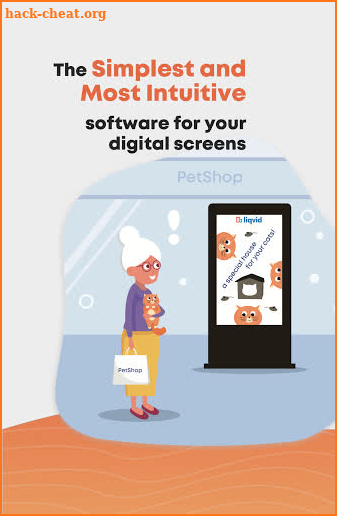Liqvid Live! Easy digital signage player 4 screens screenshot