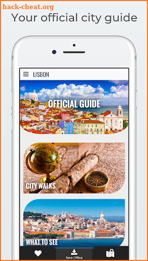 LISBON City Guide, Offline Maps, Tours and Hotels screenshot