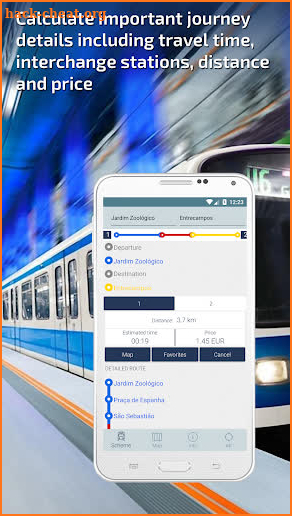 Lisbon Metro Guide & Planner screenshot