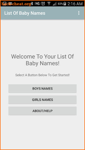 List Of Baby Names (PRO) screenshot