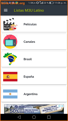Listas IPTV y M3U (Latino) screenshot