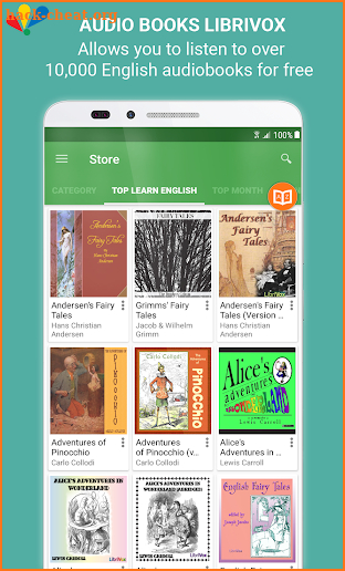 Listen Free Audio Books by Librivox screenshot