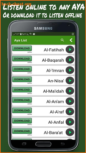 Listen to Holy Quran by all Famous Readers screenshot