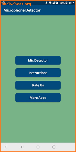 Listening Bug Detector - Microphone Detector screenshot
