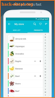 ListOk - Smart shopping list screenshot