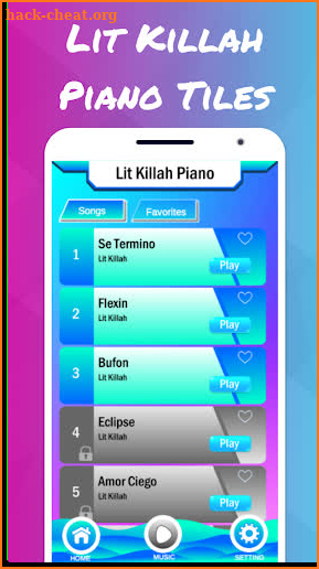 Lit Killah 🎹 Piano Tiles screenshot