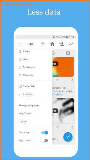 Lite & Easy using for Twitter screenshot
