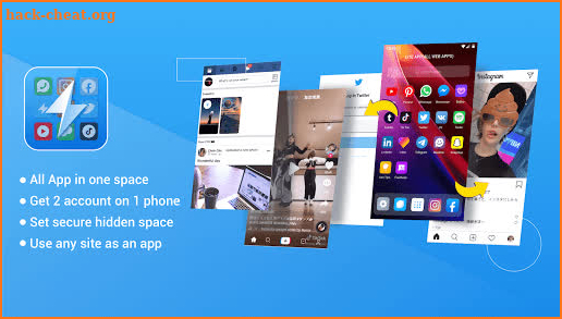 Lite App - All apps in 1, 2 Accounts, Hide Apps screenshot