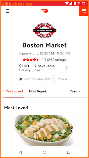 Lite App For DoorDash - Food Delivery screenshot