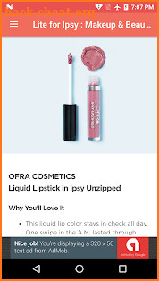 Lite for Ipsy : Makeup & Beauty Tips screenshot