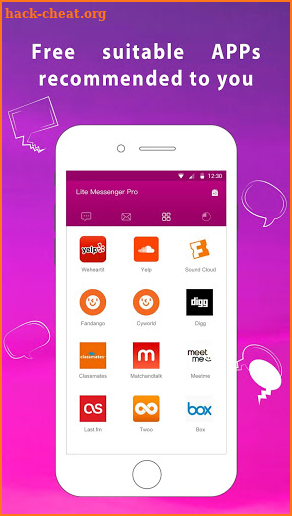 Lite Messenger Pro screenshot