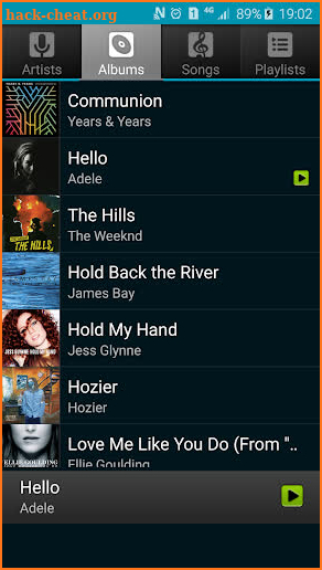 Lite Music Player screenshot