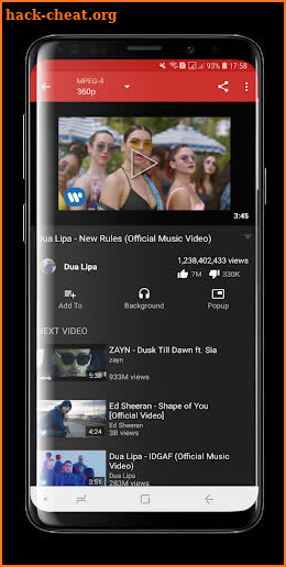 Lite Tube - Play Tube HD - Floating Popup Player screenshot
