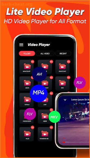 Lite Video Player - HD Video Player for All Format screenshot