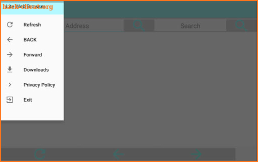 Lite Web Browser screenshot