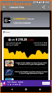 Litecoin Free - Earn LTC screenshot