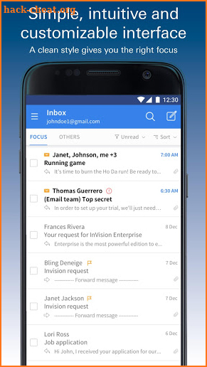 LiteMail for Hotmail - Email & Calendar screenshot
