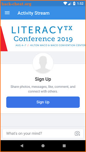 Literacy Texas 2019 Conference screenshot