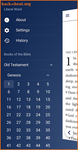 Literal Word, NASB Bible screenshot