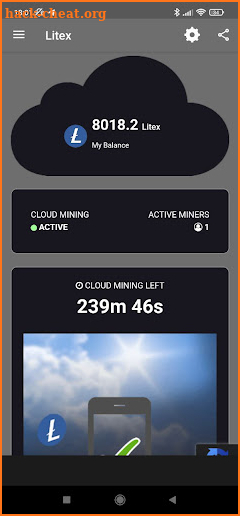 Litex - Litecoin Cloud Mining screenshot