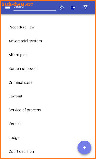 Litigation screenshot