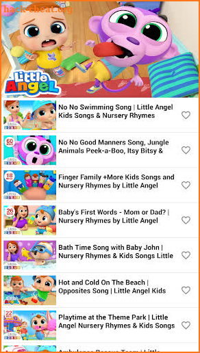 Little Angel Nursery Rhymes and Kid songs screenshot