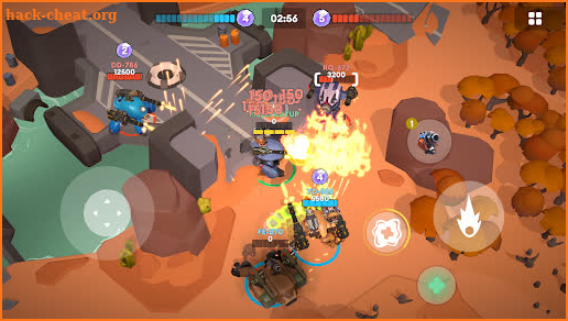 Little Big Robots. Mech Battle screenshot