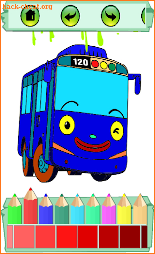 Little Bus Toyo Coloring Book for Kids and Family screenshot