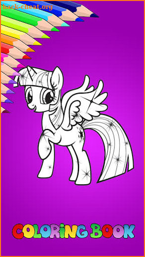 Little Coloring Book For Pony screenshot