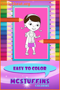 Little Doc Coloring Game screenshot