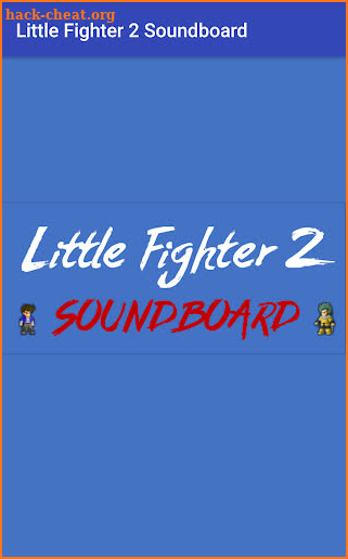 Little Fighter 2 Soundboard screenshot