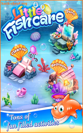 Little Fish Care & Dress-up game screenshot