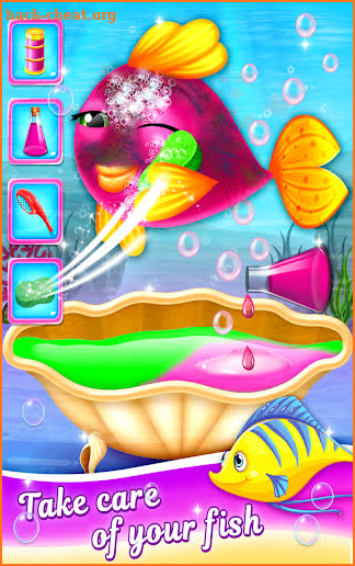Little Fish Care & Dress-up game screenshot