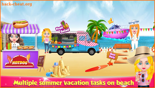 Little Girl Summer Vacation: Beach Fun & Adventure screenshot