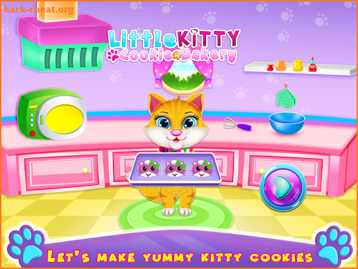 Little Kitty Cookie Sweet Bakery Kitchen screenshot