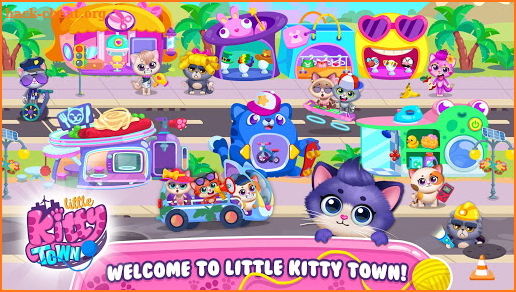 Little Kitty Town - Collect Cats & Create Stories screenshot