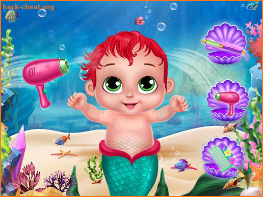Little Mermaid Baby Care Ocean World screenshot