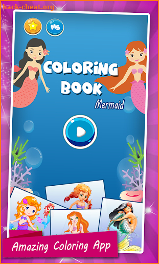 Little Mermaid Coloring Book screenshot