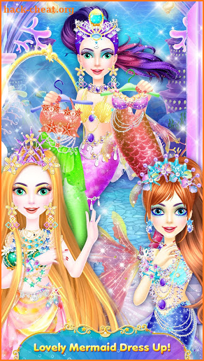 Little Mermaid Games - Secrets Dress up for Girls screenshot