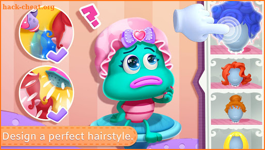 Little Monster's Makeup Game screenshot