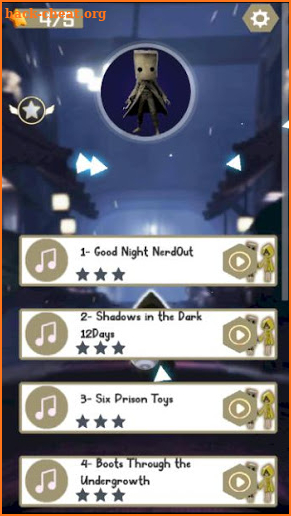 Little Nightmares 2 Dancing Hop music game screenshot