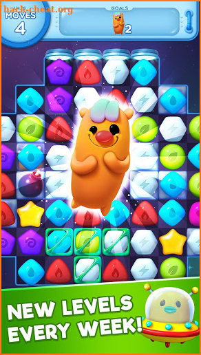Little Odd Galaxy : Match 3 Puzzle screenshot