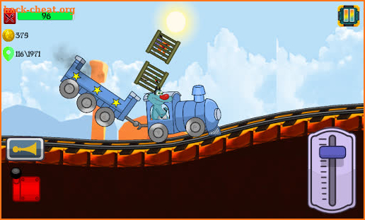 Little Oggy Rail Rush screenshot