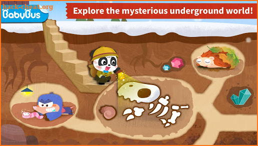 Little Panda: Underground City screenshot