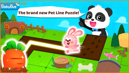 Little Panda's Pet Line Puzzle screenshot