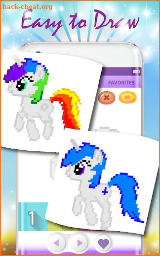 Little pony color number screenshot