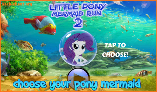 Little Pony Mermaid Run 2 screenshot