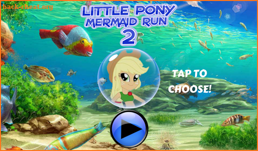 Little Pony Mermaid Run 2 screenshot